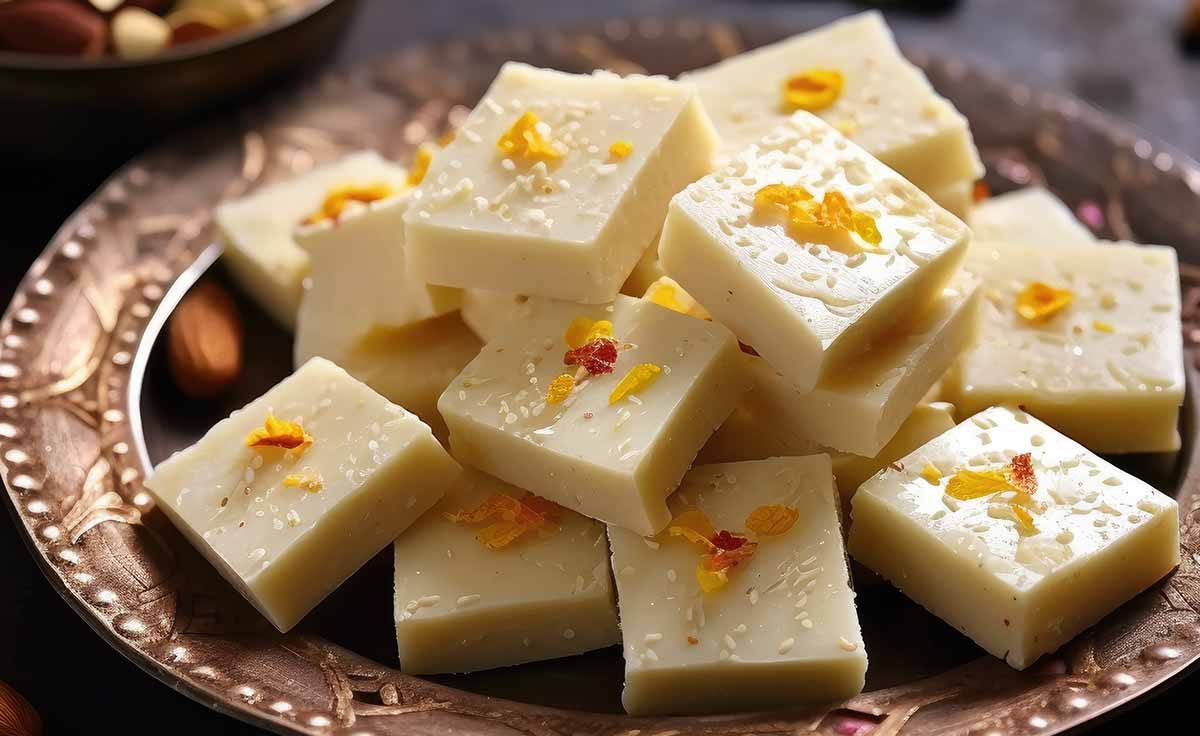 Milk Barfi Recipe