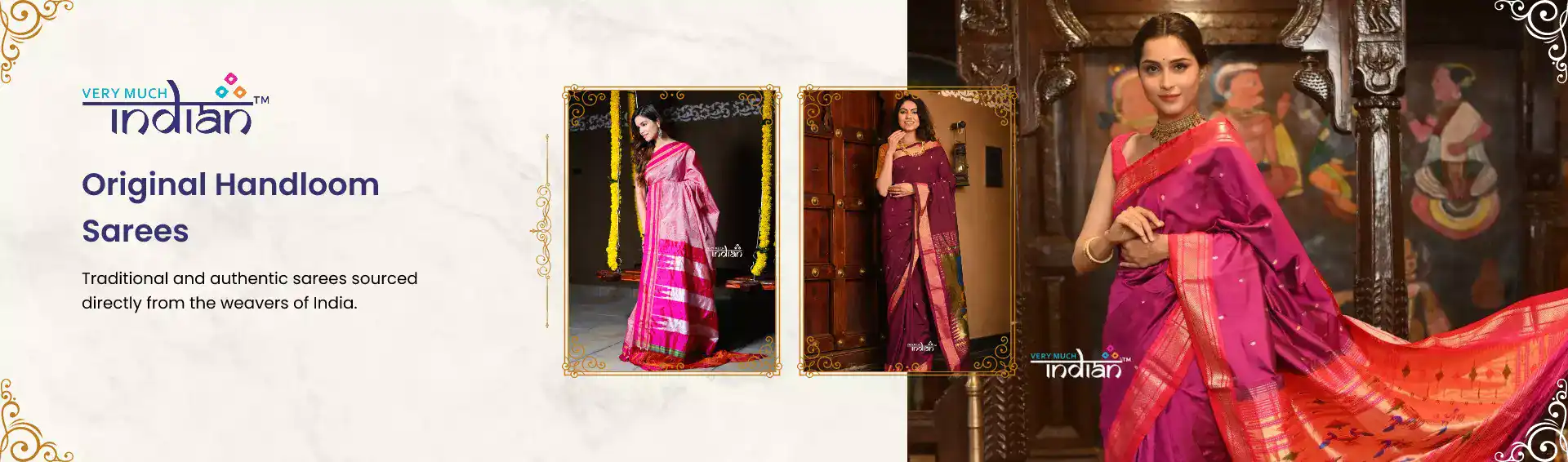 Explore The Classy Range Of Handloom Sarees