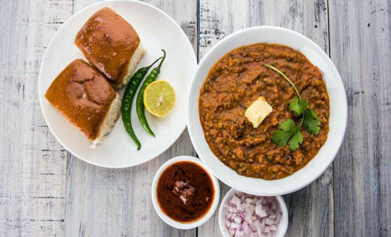 Indian Fast Food : Pav Bhaji