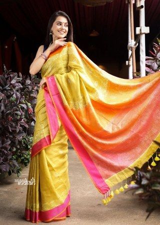 Linen Sarees