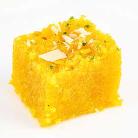 Sev Badam Burfi