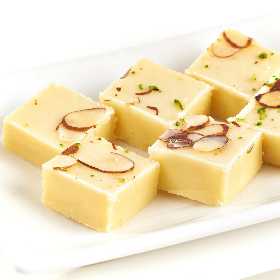 Khoya Badam Burfi