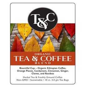 Bountiful Cup Organic Tea & Coffee Blend