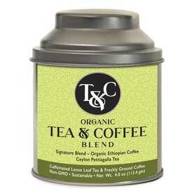 Signature Blend Organic Tea & Coffee Blend - Tin