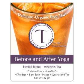 Before And After Yoga Iced Tea