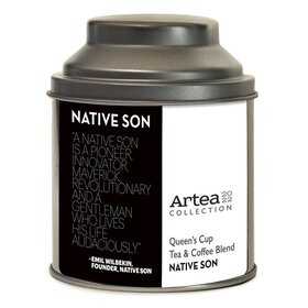 Queens Cup - Native Son - Artea 2022 Collection - 4.0 Oz Loose Leaf Tea & Coffee Blend - Gift Tin