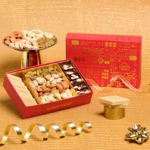 Holiday Special Dry Fruit Mithai Combo Small