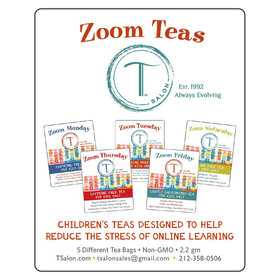 Zoom Teas - One Each Of The Five Different Zoom Teas