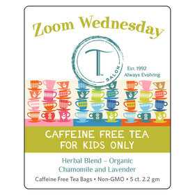 Zoom Wednesday - Caffeine Free Tea For Kids