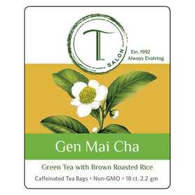 Gen Mai Cha - Green Tea With Brown Roasted Rice