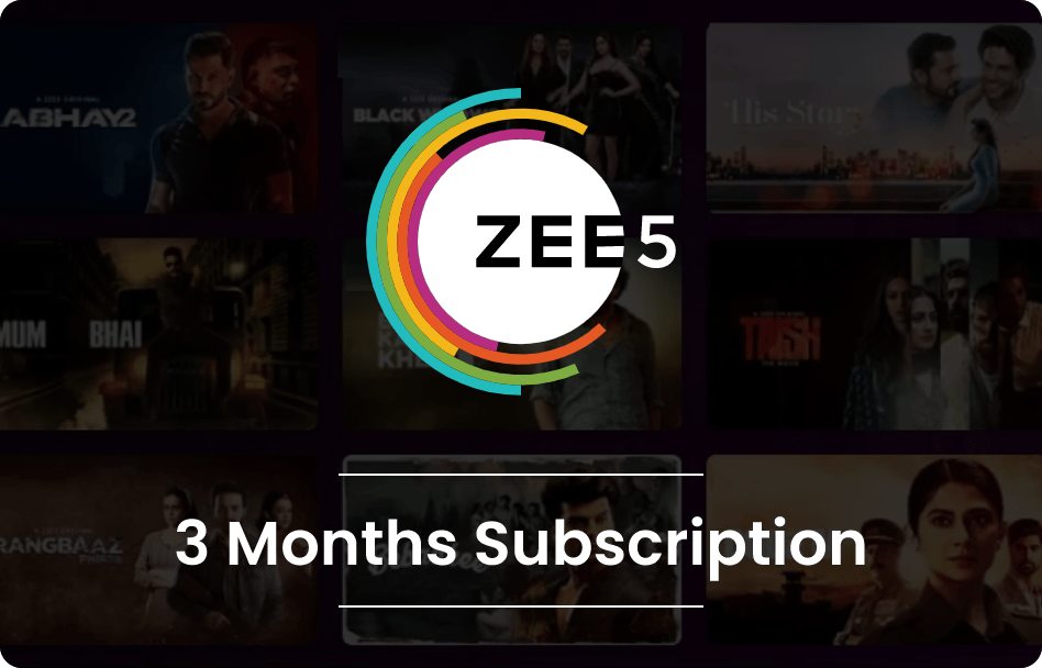 ZEE5 Quarterly Subscription Pack